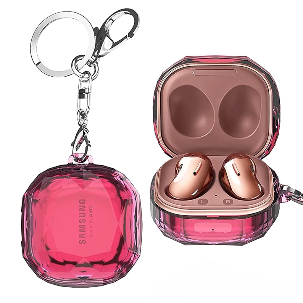 ZORBES Fashion Hard Protective Cover for Samsung Galaxy Buds Pro(2021),Galaxy Buds 2,Galaxy Buds Live (2020),Shockproof for Geometric Diamond Cut Design (Without Earphone, Seperate Pieces Design) ZORBES Fashion Hard Protective Cover for Samsung Galaxy Buds Pro(2021),Galaxy Buds 2,Galaxy Buds Live (2020),Shockproof for Geometric Diamond Cut Design (Without Earphone, Seperate Pieces Design)